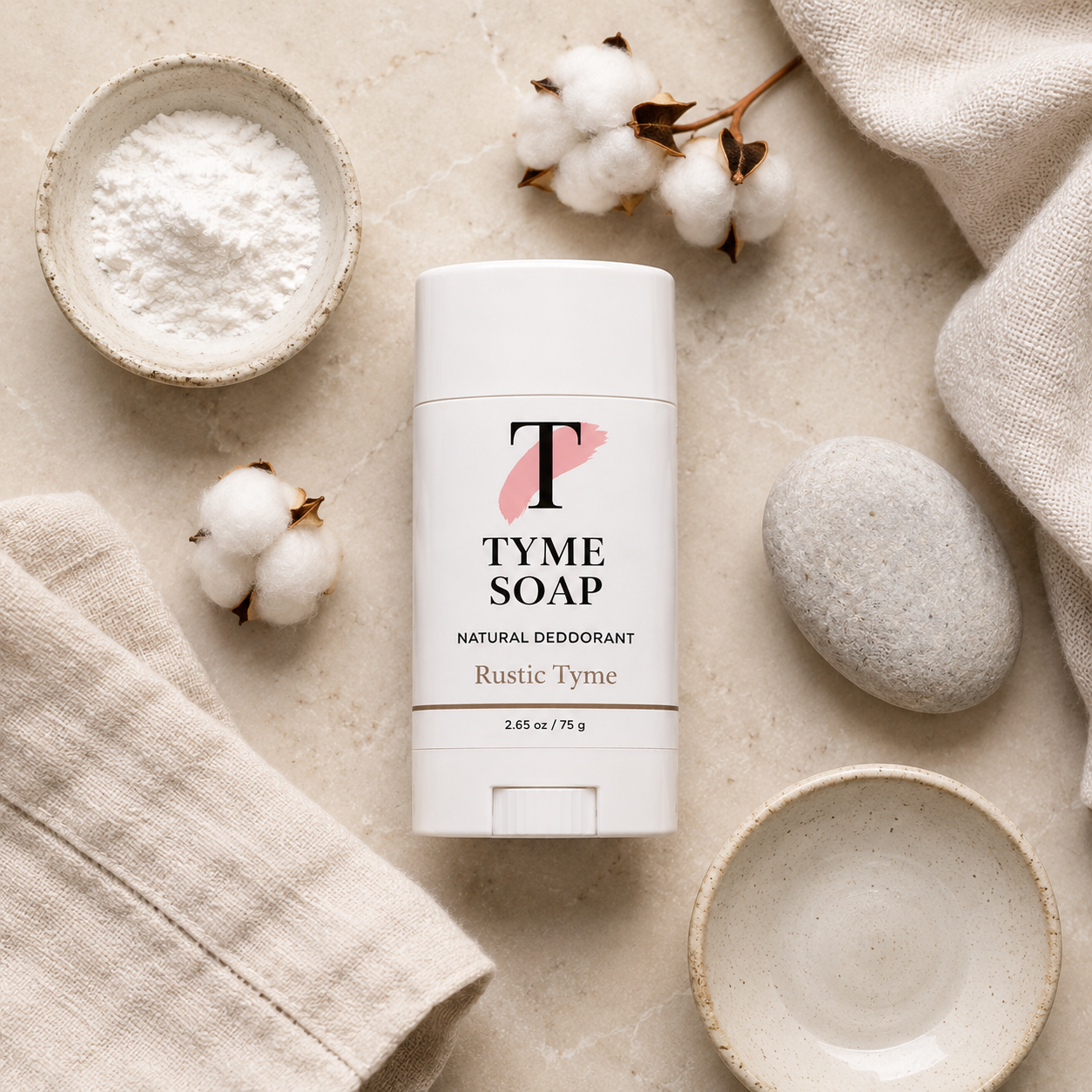 Rustic Tyme Deodorant (Unscented)