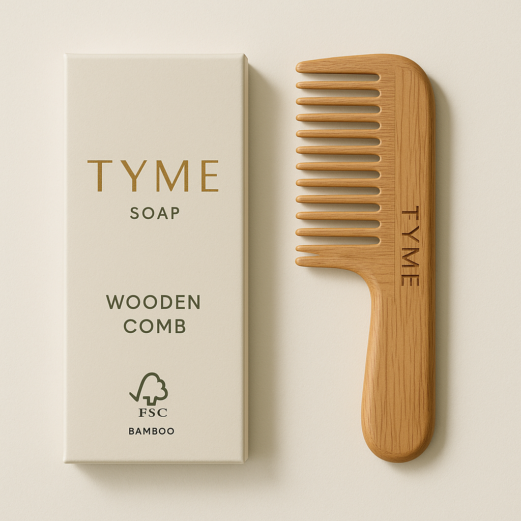 Pure Bamboo Wide-Tooth Comb