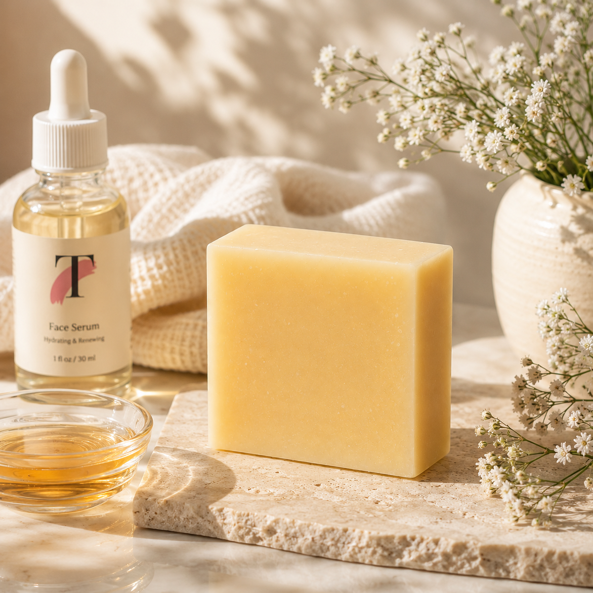 Serum-Infused Face Bar
