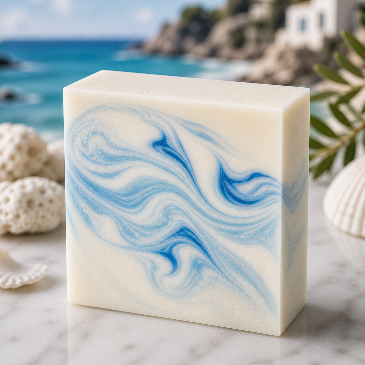 Coastal Mist handmade soap bar
