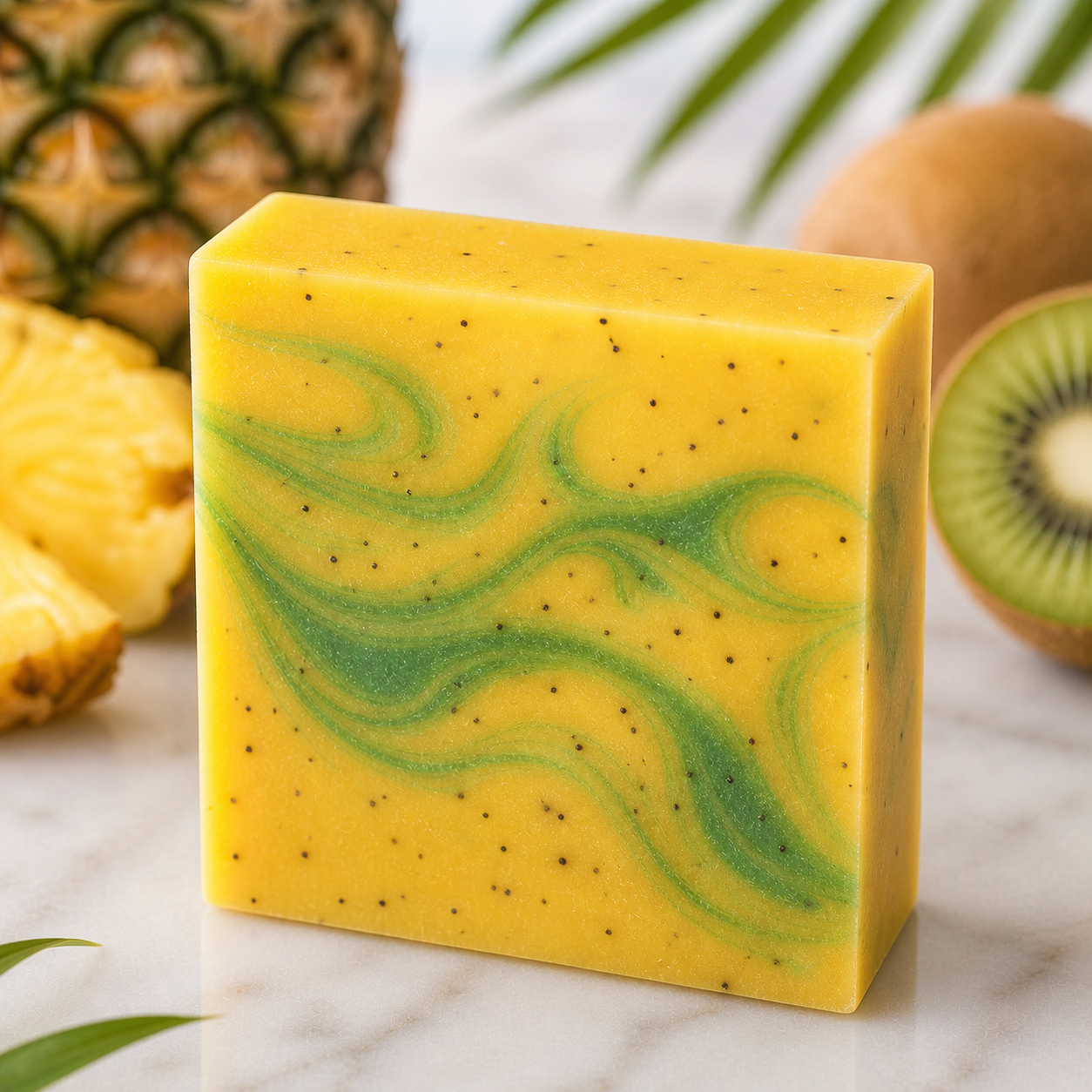 Golden Tropic handmade soap bar